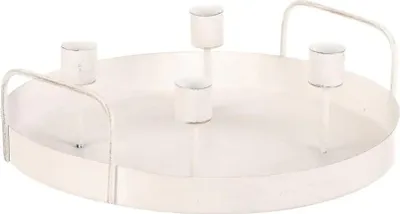 Obrázek produktu pro Autronic Svícen kovový UM1036 WT