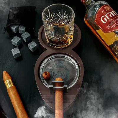 Obrázok produktu pre Luxusná sada na whisky a cigaru
