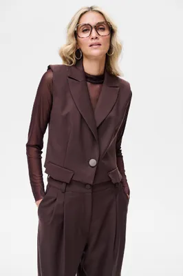 Immagine prodotto di Gilet da donna Florence Chocolate 36