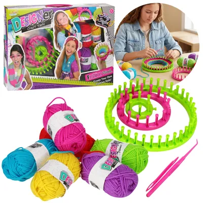 Produktbild von Kreatives Webset für Kinder, Handarbeitsset zum kreativen Spielen, ab 7 Jahren