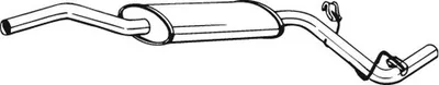 Produktbild von Bosal Mittelschalldämpfer 282-763