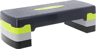 Immagine prodotto di Piattaforma per step aerobico, verde/grigio, altezza regolabile