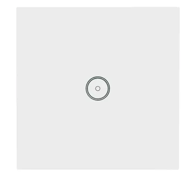Produktbild von Unitec WIFI Touch Schalter weiß Glasoptik steuerbar per Tuya-App