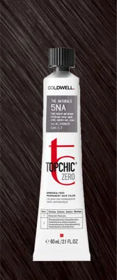 Produktbild von Goldwell Topchic Zero 5NA Hell Natur Aschbraun 60 ml, Braun, 5NA, Light Natural Ash Brown, Unisex, 60 ml, Alle Haare