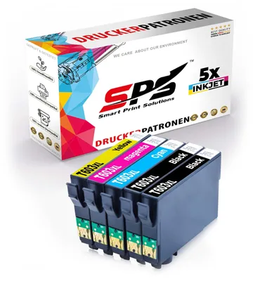 Produktbild von 5x Tinten Epson 603XL Multipack kompatibel für Epson Workforce WF-2810DWF