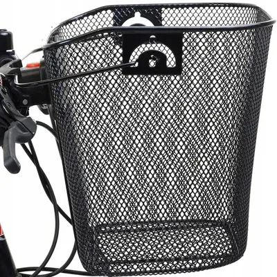 Produktbild von Trizand 23557 – Lenkerkorb mit Clip, schwarz