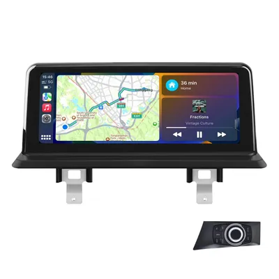 Produktbild von 4+64G 10.25“ Carplay Android 15 Autoradio Für BMW 1Series E81 E82 E87 E88 2005-2012 GPS NAVI WIFI BT DAB+ SWC 4G IDrive 8 Kern