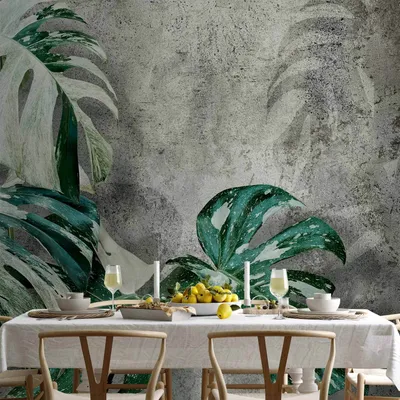 Produktbild von Vlies Fototapete - Variegata 100x70 cm Blätter b-C-0893-a-a