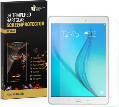 Produktbild von 3x 9H Hartglas für Samsung Galaxy Tab E 9.6 Panzerfolie Displayschutz KLAR Panzerglas Schutzfolie Schutzglas