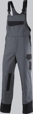 Produktbild von BP Multinorm Latzhose 2431-820 Gr. 54-normal dunkelgrau/schwarz