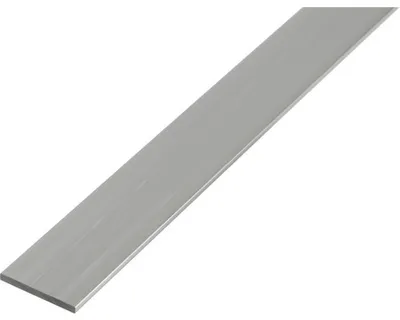 Produktbild von Flachstange Alu silber 25x2 mm, 2 m