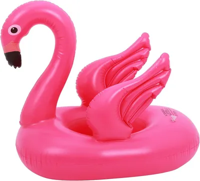 Obrázok produktu pre Nafukovací Kruh 152 cm, Flamingo, pre Deti 1-5 Rokov, Bezpečné PVC, Letné Vodné Hračky
