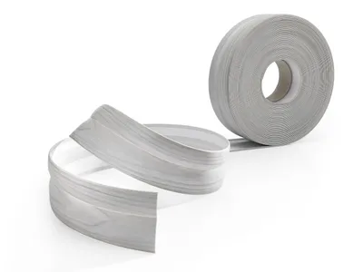 Zdjęcie produktu dla QUEST Samoprzylepna listwa przypodłogowa PCV 23x32mm, 25m, elastyczna, miękka listwa podłogowa, cokołowa, brzoza