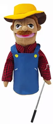 Image de Marionnettes à main pour enfants, représentant différents métiers, ludiques et éducatives