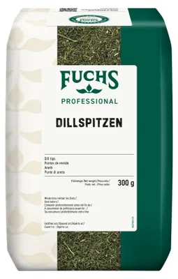 Produktbild von Fuchs Professional Dillspitzen frische Kräuternote Packung 300g