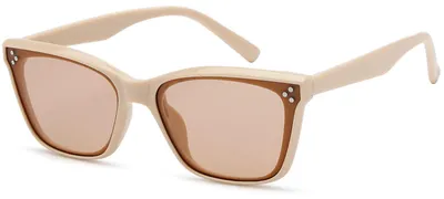 Image de styleBREAKER Lunettes de soleil Nerd unies avec verres plats en polycarbonate et monture en plastique filigrane, style rétro 09020142