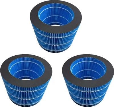 Produktbild von 3x Trade-Shop Luftfilter / Rundfilter / Ersatzfilter kompatibel mit Philips HU3918, HU3916, HU3915, HU2718, HU2716 Luftbefeuchter ersetzt FY3446/30