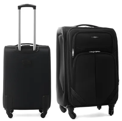 Produktbild von RGL S-010 XL Koffer Stoffkoffer 4 Rollen Erweiterbar Grösse: XL Farbe: Schwarz