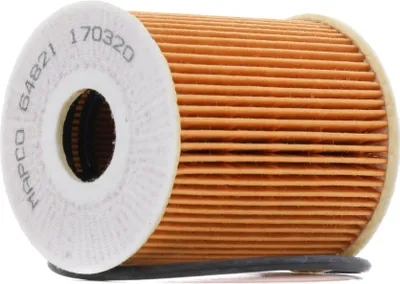 Produktbild von Ölfilter MAPCO 64821 Filtereinsatz für VW Polo Schrägheck (6R1, 6C1) für SKODA Fabia II Schrägheck (542) Fabia II Combi (545) für SEAT