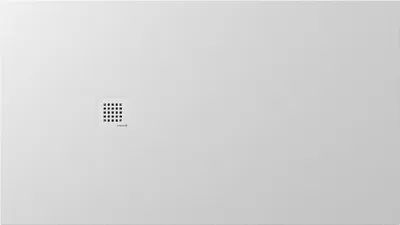 Produktbild von Polysan TRENECA Gussmarmor-Duschwanne 160x90cm, Verkürzungsmöglichkeit, weiß matt