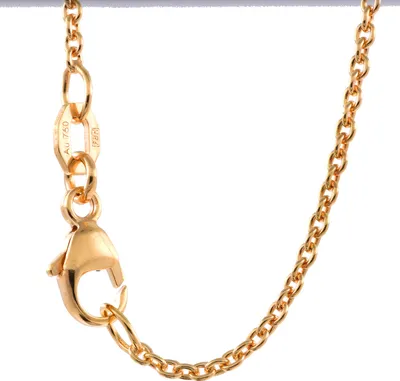 Produktbild von Goldkette Ankerkette Länge 38cm - Breite 1,5mm - 750-18 Karat Gold
