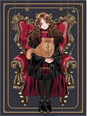 Produktbild von Harry Potter: Wizard Dynasty - bedruckt "Hermione Chair" PM8722 (40 cm x 30 cm) (Bunt)