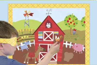 Produktbild von Kinderpartyspiel Bauernhof Party für bis zu 12 Kinder