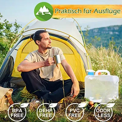 Faltbarer Wassertank für Camping, Hauptbild