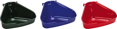 Produktbild von Beeztees Ecktoilette - Nager - Farblich Sortiert - 16x13 cm