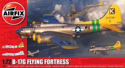 Productafbeelding van Airfix Boeing B17G Flying Fortress, schaal 1:72