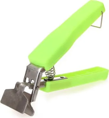 Produktbild von 2-teiliges Set: Anti-Heiß-Tellerzange aus Edelstahl, klappbar, für Schüsseln, Teller, Töpfe und mehr – Küchenzubehör