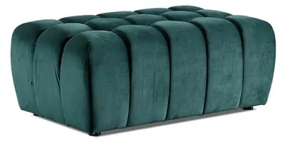 Immagine prodotto di Pouf ottomano ottomana panca chaise lounge tessuto velluto 102x64