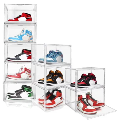 Image de Vitrine, design empilable, matériau écologique, transparente