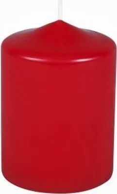 Produktbild von Premium Stumpenkerzen Rot 100 x 70 mm, 1 Stück