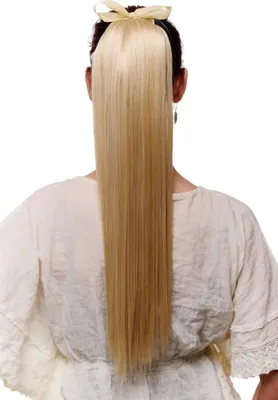 Produktbild von WIG ME UP Haarteil Goldblond Bändchen & Klammer C9429-611