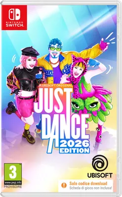 Immagine prodotto di Ubisoft Just Dance 2026, Nintendo Switch, Modalità multigiocatore, E10+ (oltre i 10 anni)