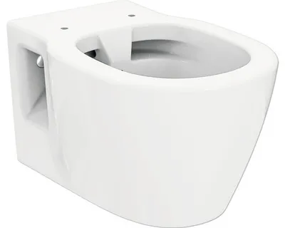 Produktbild von Ideal Standard Wand-WC Connect Tiefspüler ohne Spülrand weiß glänzend mit Beschichtung ohne WC-Sitz E8174MA