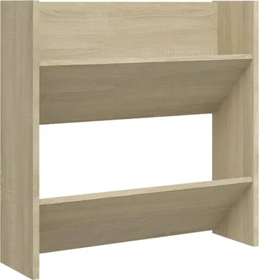 Produktbild von Wand-Schuhschrank Sonoma-Eiche 60x18x60 cm Holzwerkstoff