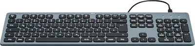 Obrázok produktu pre Klávesnica Hama CK-400 USB klávesnica s podsvietením, ergonomická, stmievateľná