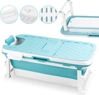 Produktbild von Jopassy Badewanne Erwachsene Faltbare Badewanne Mobil Erwachsene Spa 149x60x50cm