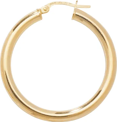 Produktbild von 9 Karat (375) Gold Damen - Paar Creolen - 25mm; TRS13960MM25