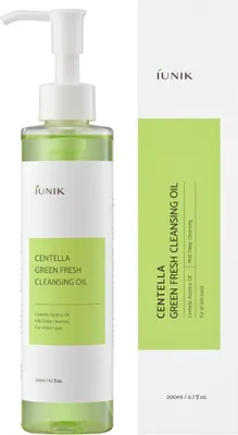 Image de iUNIK - Centella Green Fresh Cleansing Oil - 200 ml