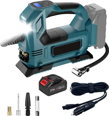 Produktbild von Akku-Luftkompressor, schnelle Inflation, LED-Licht, 1 Batterie, EU