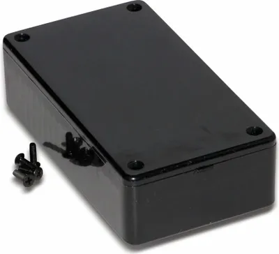 Zdjęcie produktu dla Euroobudowa HAMMOND, 1591BBK, 112 x 62 x 31