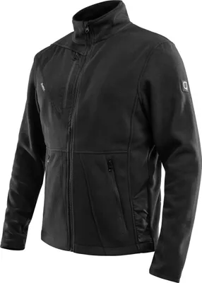 Produktbild von Qualitex Outdoor-Fleecejacke - PROfessionals Fleece-Übergangsjacke | Arbeitsjacke Herren & Damen - in Farbe: schwarz - Herren: XL - Damen: 50