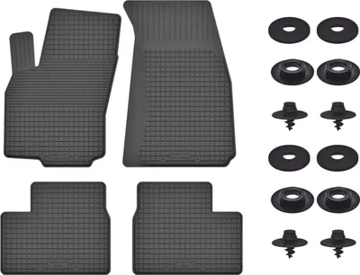 Produktbild von Gummimatten Mit Stoppern Für: Daihatsu Terios I (1997-2005) Schwarz Set