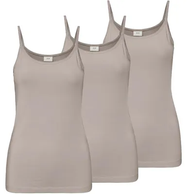 Produktbild von JDY Damen JDYMILA S/L SINGLET TOP im 3er PACK | 8151