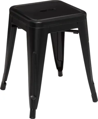 Produktbild von Hocker "niko" metall schwarz  - Atmosphera créateur d'intérieur