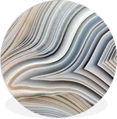 Produktbild von MuchoWow® - Wand Kreis - Das Schlafzimmer - Die Bilder - Wandmalerei - Kunst für das Haus - das Plastik