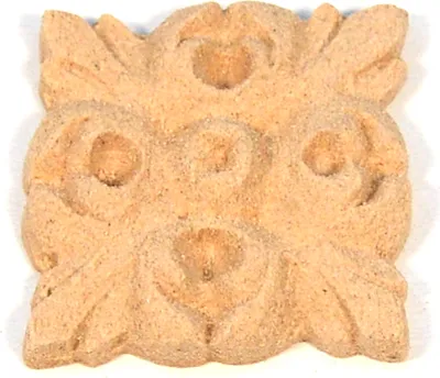 Produktbild von 1 Stück IHC Dekoration für Schrank, Tür, Möbel Ornament Holzornament Onlay Applique Höhe: 35mm